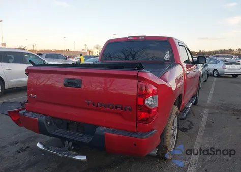 2014 Toyota Tundra Platinum 5.7L V8 from USA, damaged, VIN 5TFAW5F12EX377881